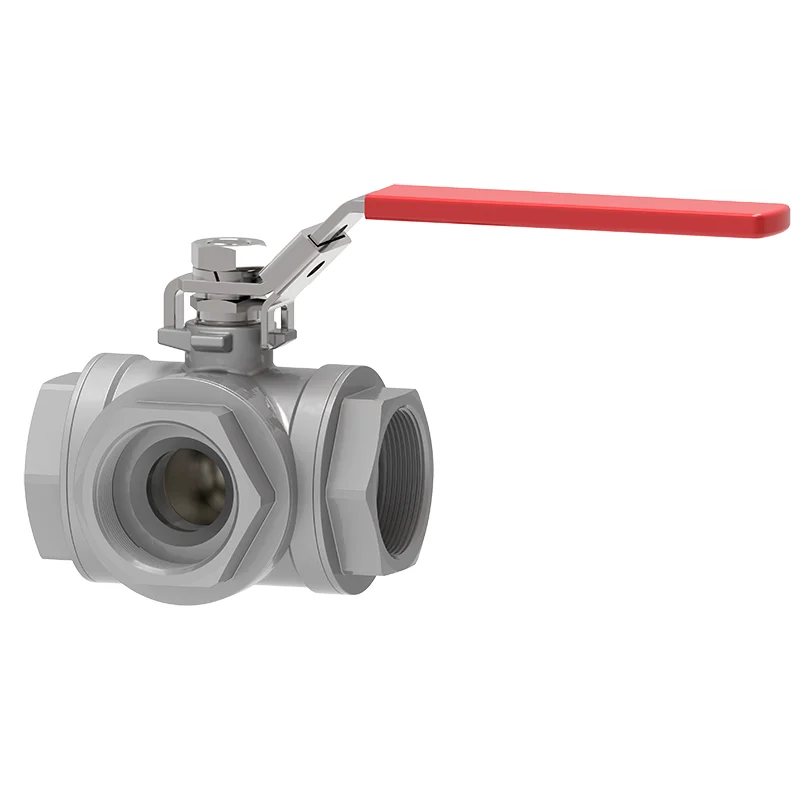 3 yollu NPT bilyalı valf
