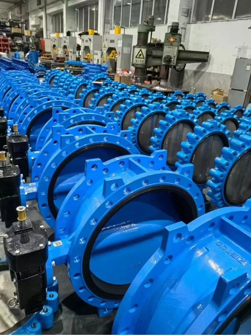 Fire Gear Flange Butterfly Valve