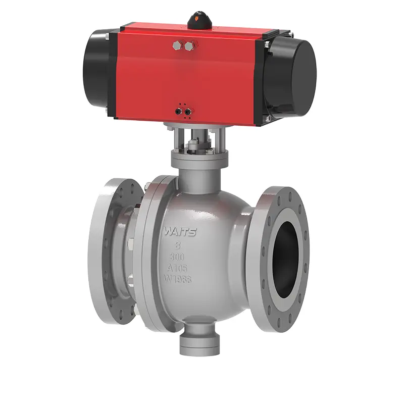 Pnömatik trunnion top valfi