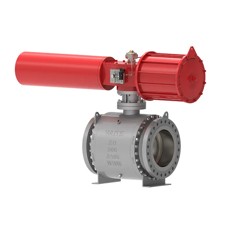 Trunnion top valfi